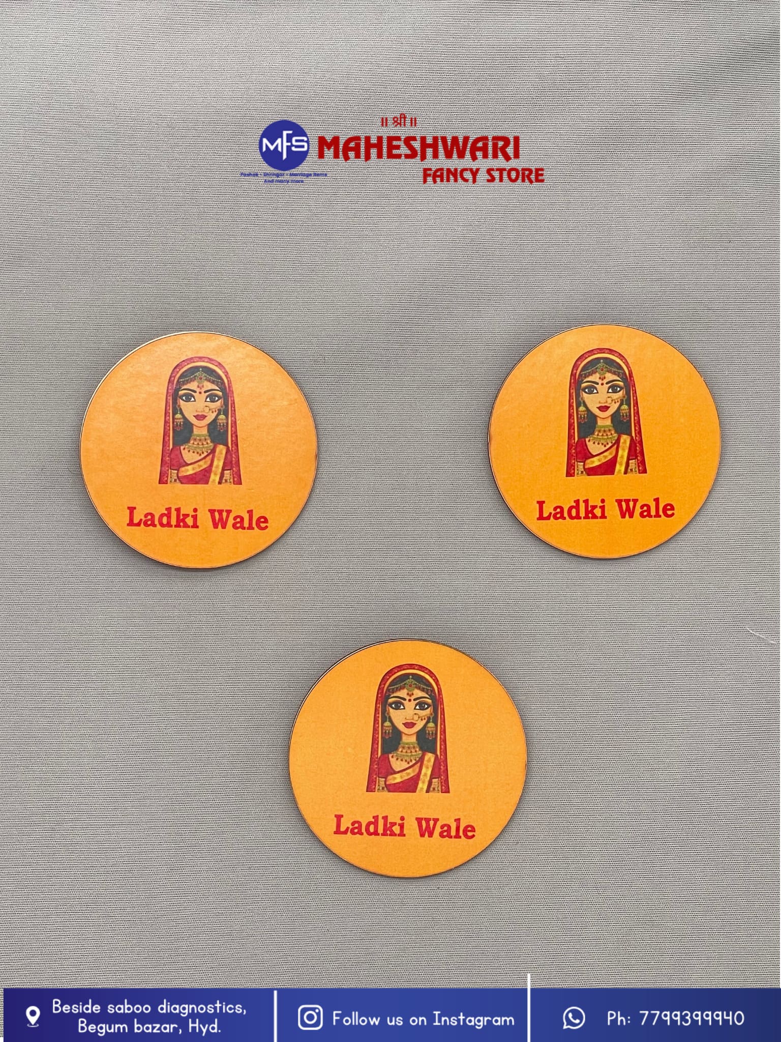 Ladki wale Brooch